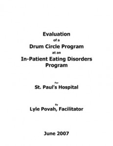 Lyle Povah: Drumming and Disorders St. Paul's Hospital 2007